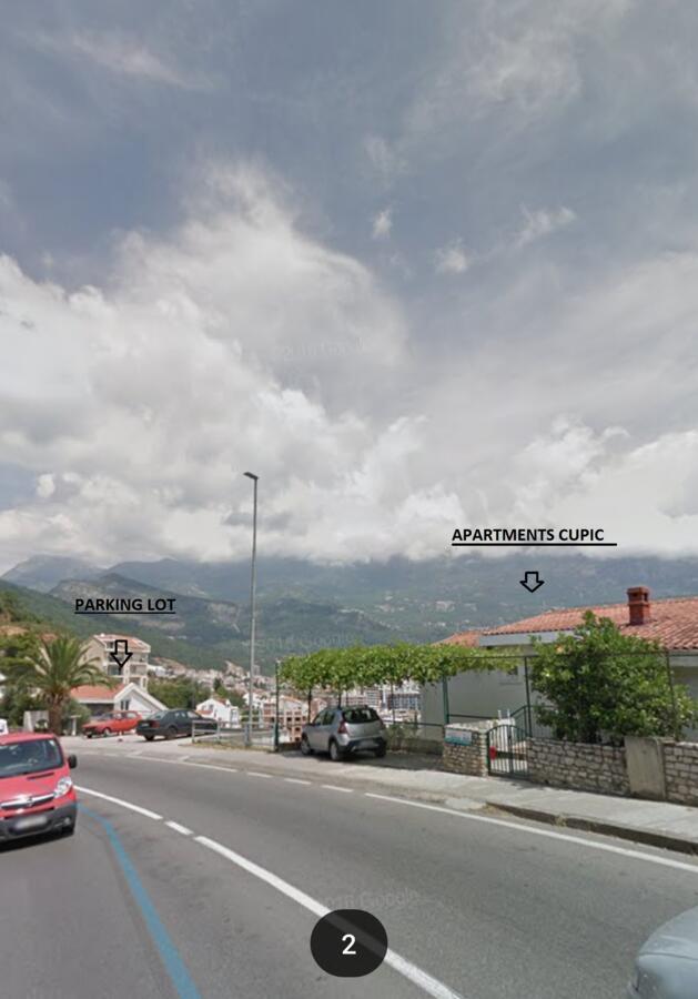 Apartmani Cupic Budva Exteriér fotografie